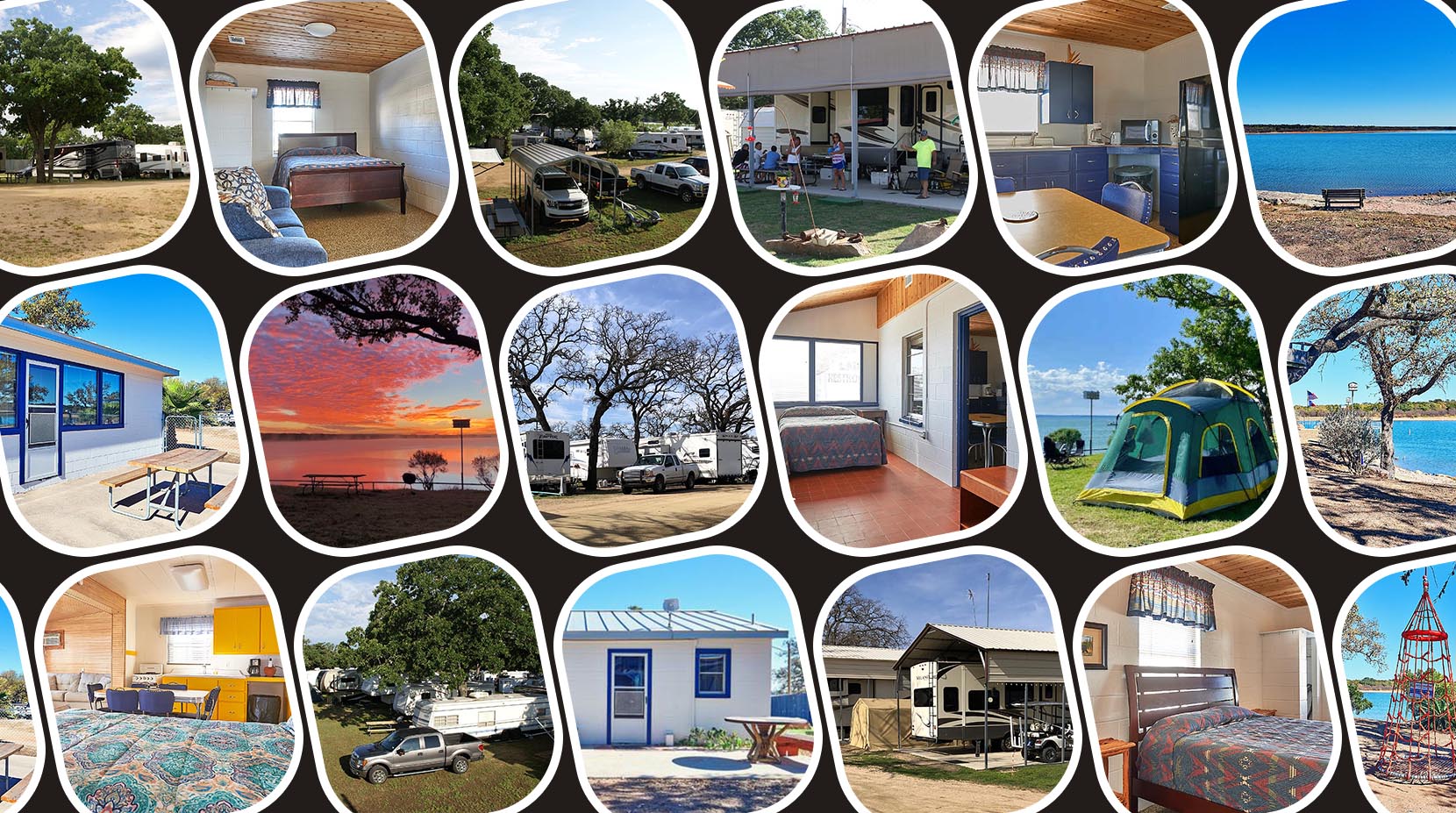 cottage rentals and Beachcomber Park photos