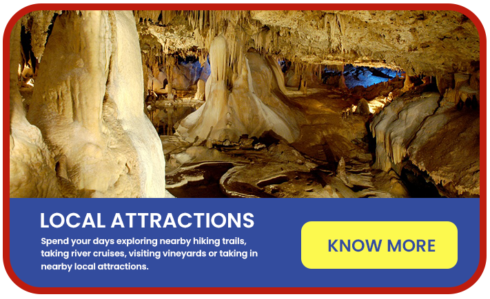 Local attractions near Beachcomber Park cottage rentals on Lake Buchanan